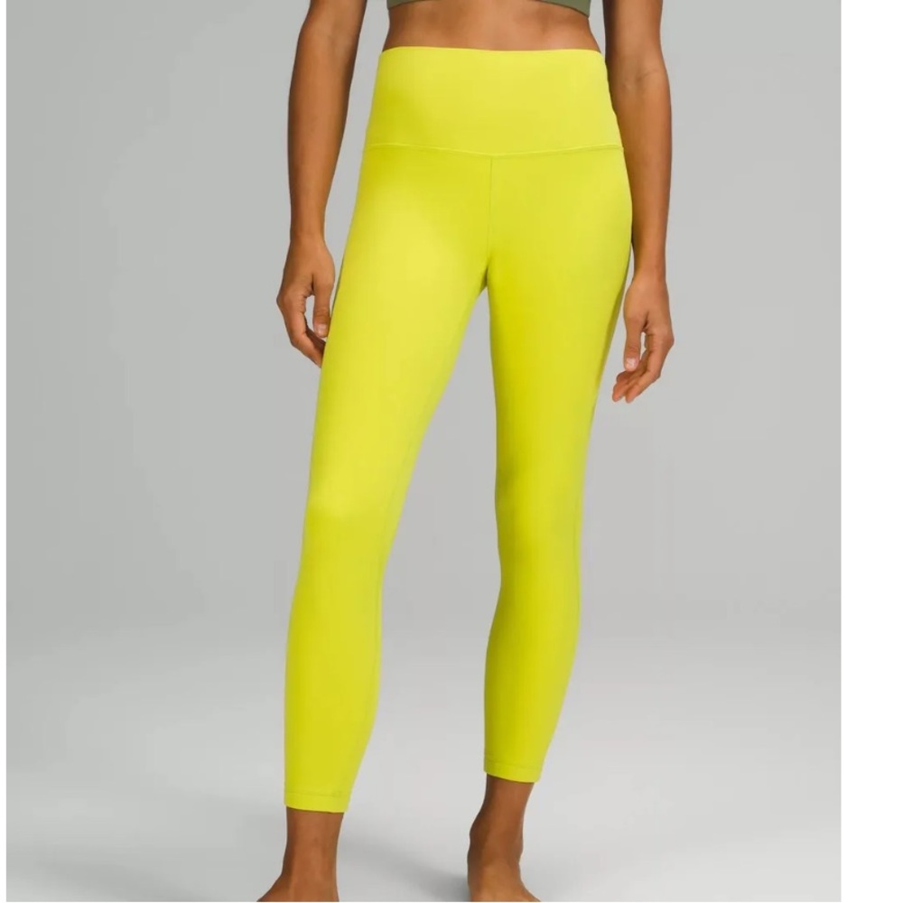 Lululemon Athletica Yellow Leggings